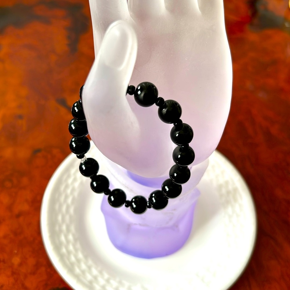 Black Onyx Bracelet Authentic Black Onyx